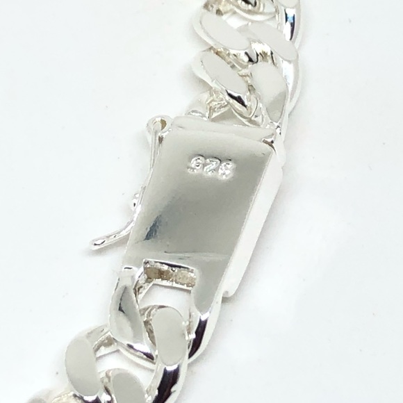 Unisex Gold Plated Cuban Link Bracelet - Picture 7 of 10